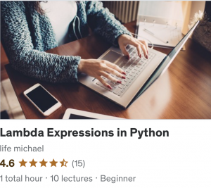 Lambda Expressions in Python Course Banner